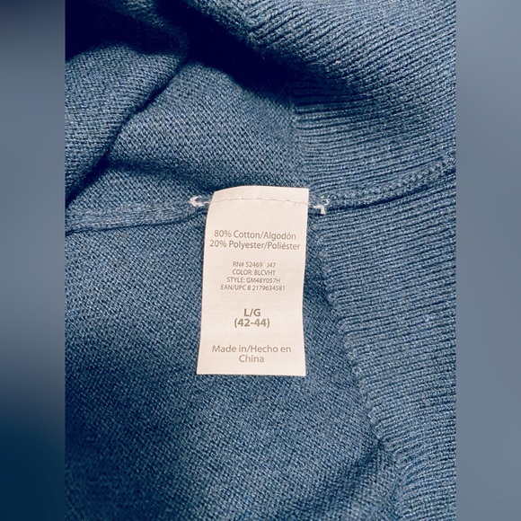 Navy Crewneck Sweater - Picture 4 of 4